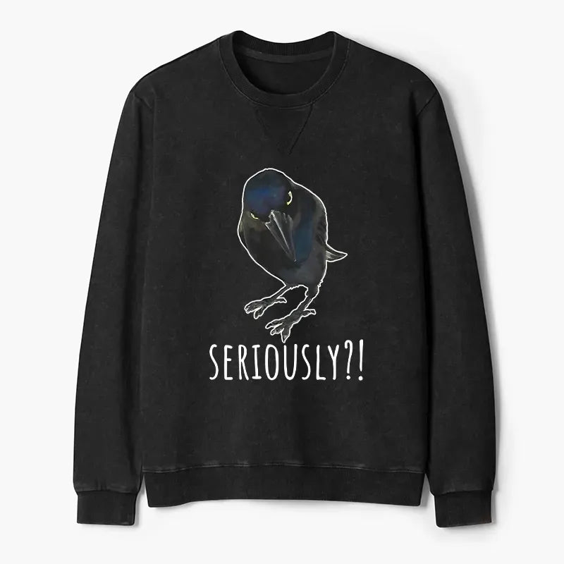kyoto lion washed terry sweatshirt