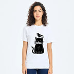 Free Shipping Kyoto-Lion Black Cat Shirt