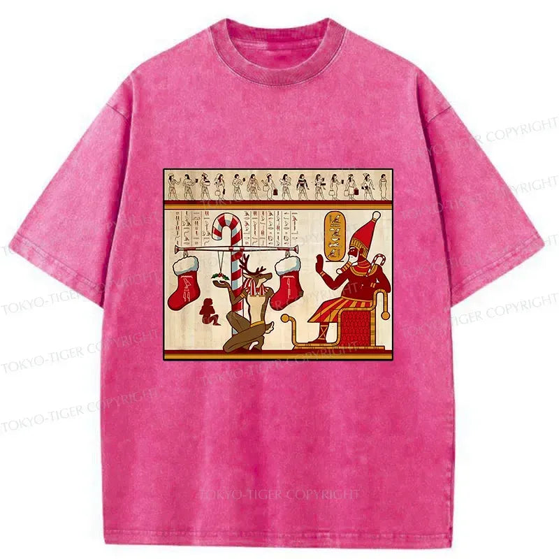Japanese Vintage Washed T-Shirt for Christmas
