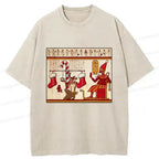 Japanese Vintage Washed T-Shirt for Christmas