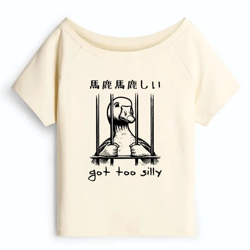 Funny Kyoto Lion Tee for Women