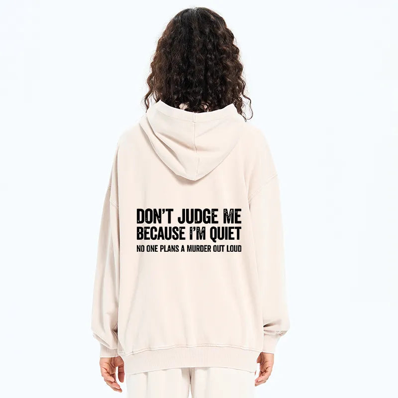 Kyoto-Lion Sarcastic Funny Quote Washed Zip Hoodie