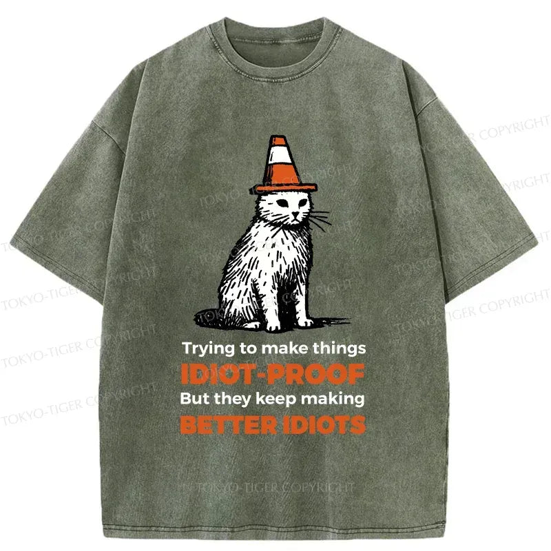 Kyoto Cat Tee for Summer Trendy