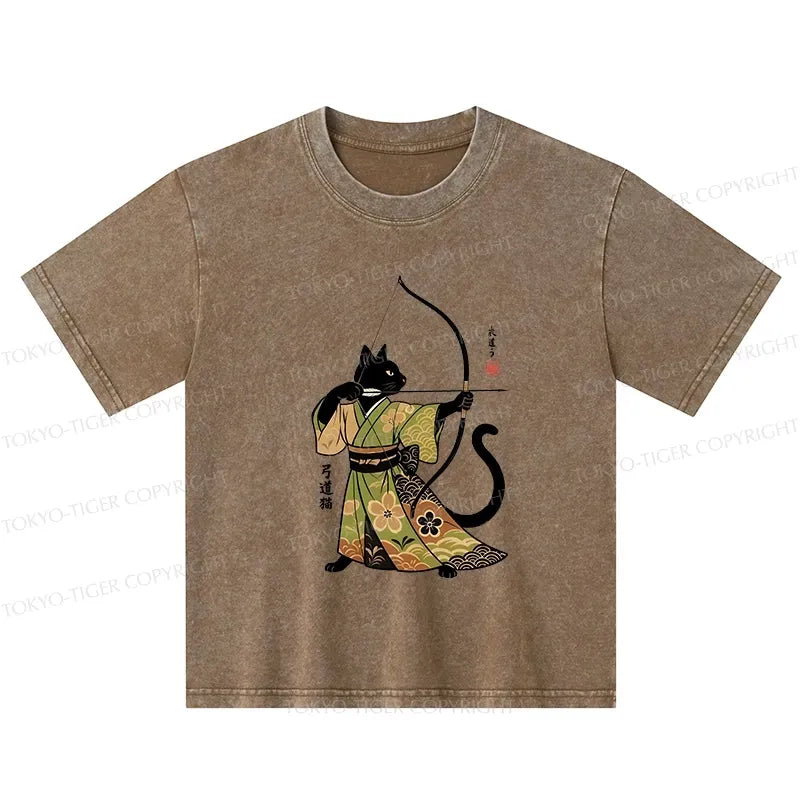 Kids Archery T-Shirt with Japanese Style