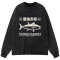 Retro Japanese Streetwear Long Sleeve T-Shirt