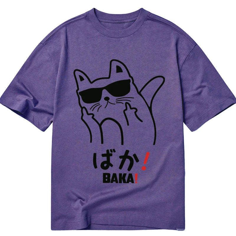 Meme Cat Cool Tee for Vacation