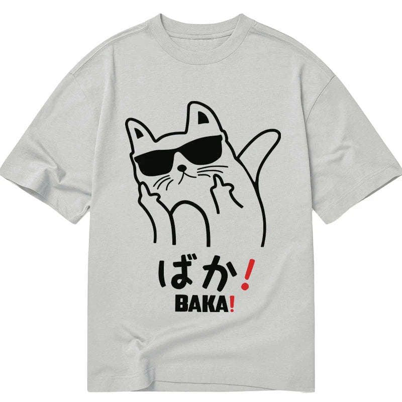 Meme Cat Cool Tee for Vacation