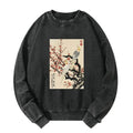 kyoto lion sakura sweatshirt for streetwear