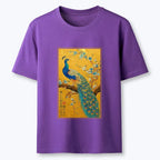 Peacock Japanese Classic T-Shirt for Daily Wear
