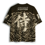 Breathable Frog Samurai Mesh Jersey for Casual