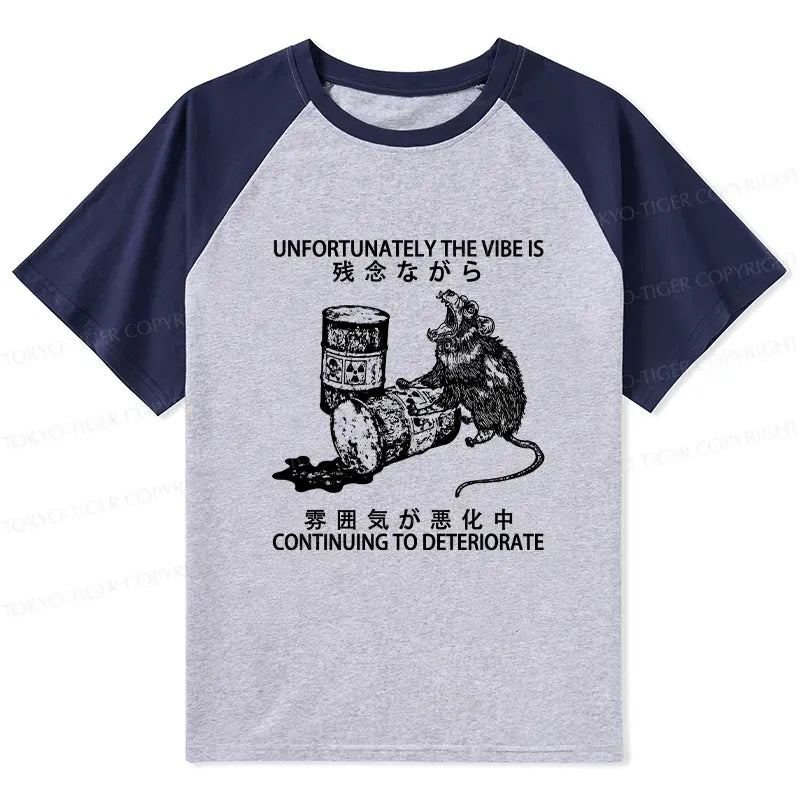 Japanese Raglan T-shirt for Everyday Wear