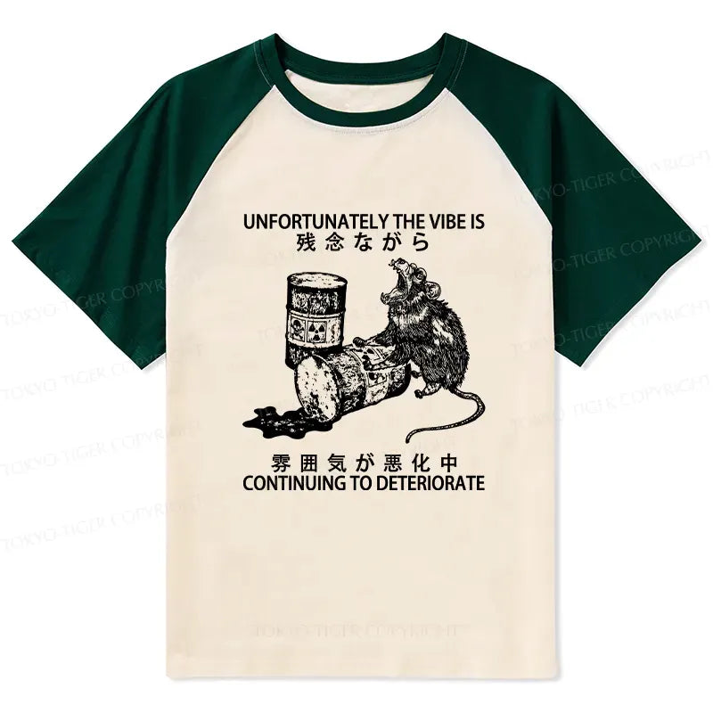Japanese Raglan T-shirt for Everyday Wear