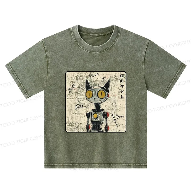 Kids Japanese Cat T-Shirt Best Seller for Summer