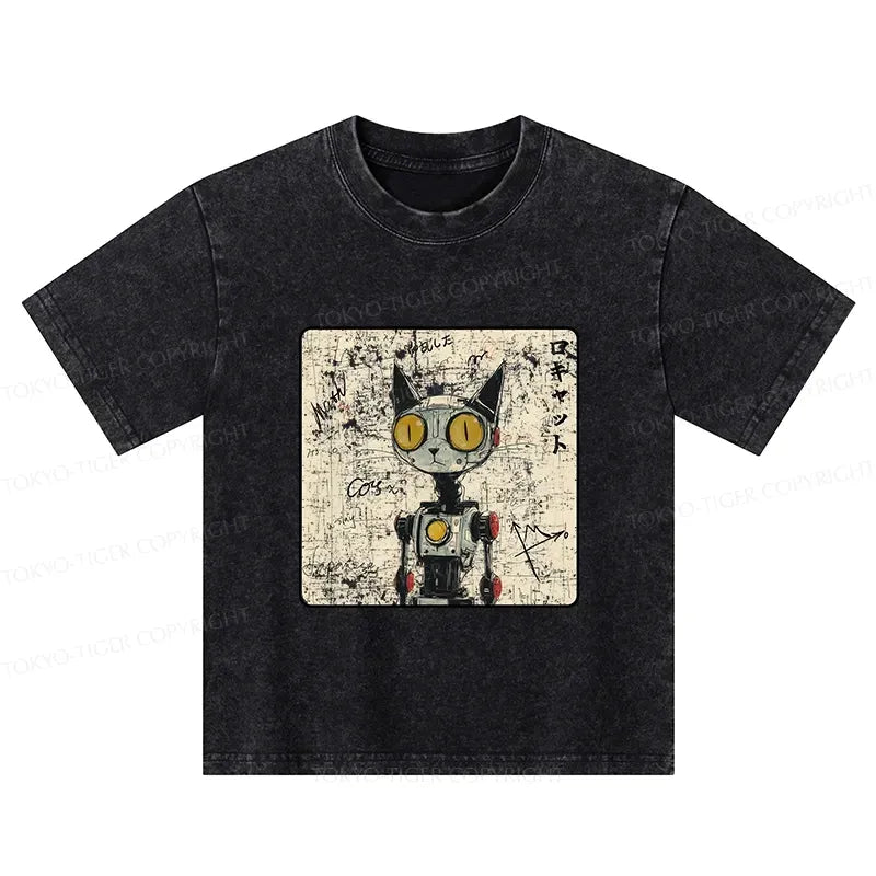 Kids Japanese Cat T-Shirt Best Seller for Summer