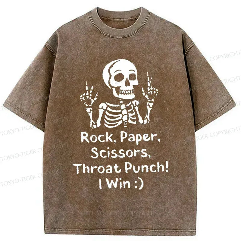 Japanese skeleton washed t-shirt for men