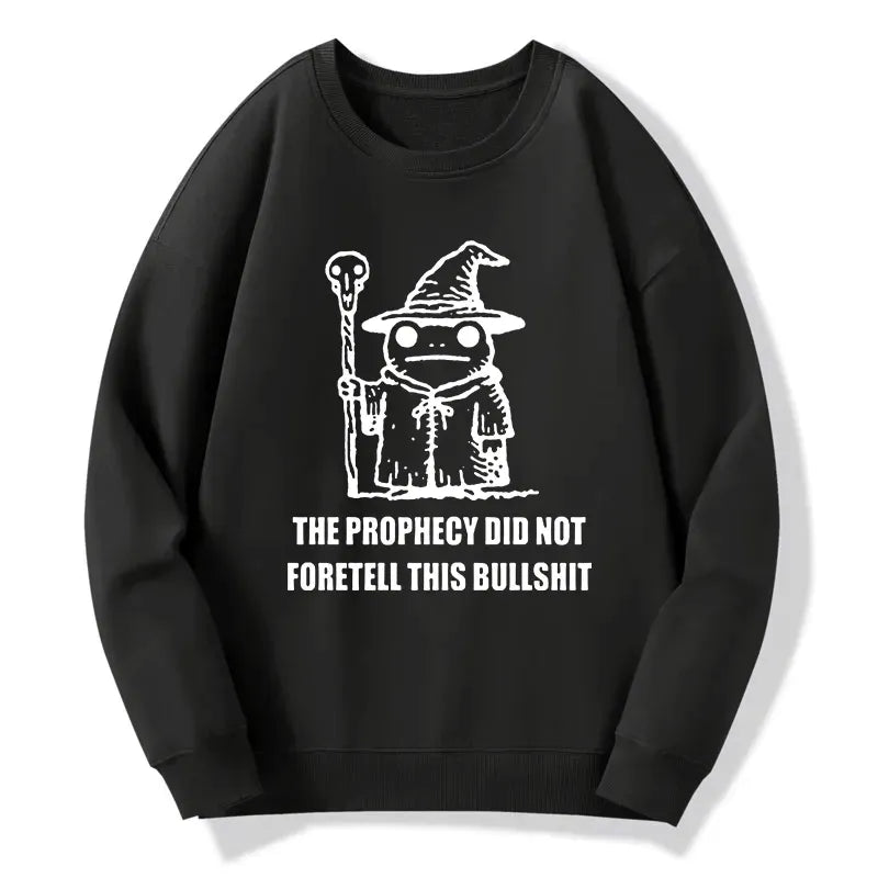 Weird Wizard Frog Sweatshirt Street Style