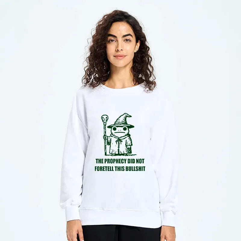 Vintage Japanese Frog Sweatshirt for Daily Wear