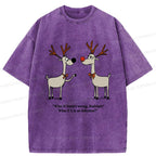 Rudolph Red Nose Washed T-Shirt