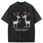Rudolph Red Nose Washed T-Shirt