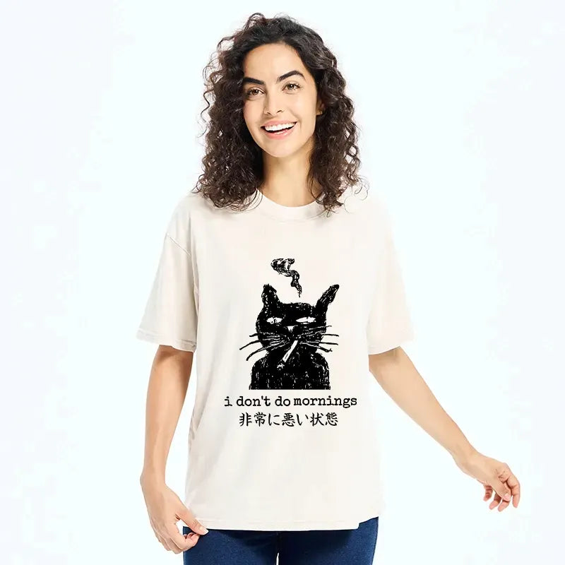 Sassy smoke cat meme tee for cat lovers