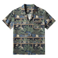 Kyoto-Lion Retro Potted Plants Aloha Hawaiian Shirt