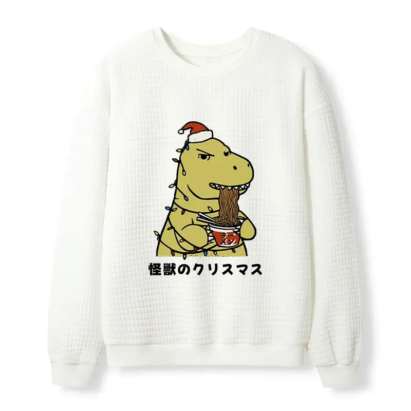 Japanese Style Christmas Sweatshirt for Men
