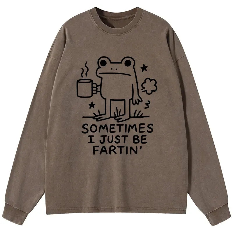 Funny Frog Tee for Summer Vacation