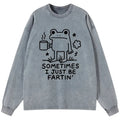 Funny Frog Tee for Summer Vacation