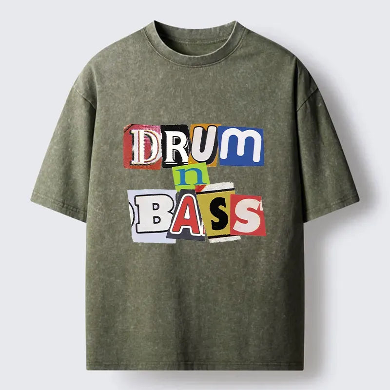 Kyoto-Lion Drum n Bass Washed T-Shirt