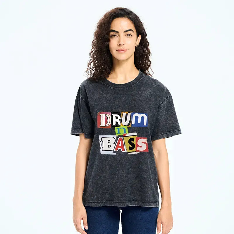 Kyoto-Lion Drum n Bass Washed T-Shirt