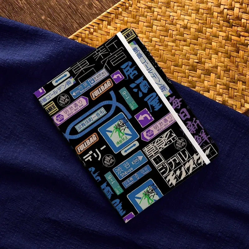 japanese travel notebook for vacation planning