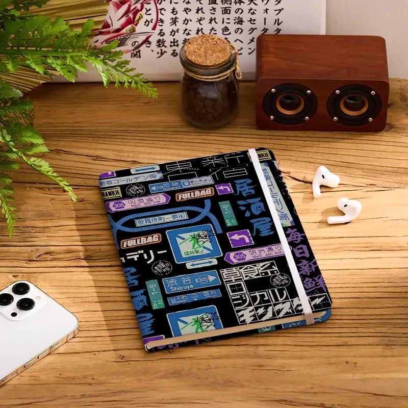 japanese travel notebook for vacation planning