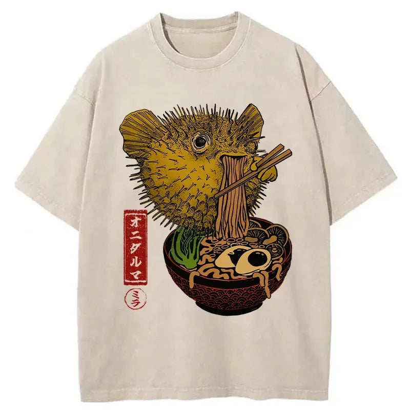 affordable unisex japanese cotton washed tee