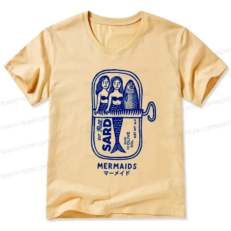 Japanese Vintage V-Neck T-Shirt
