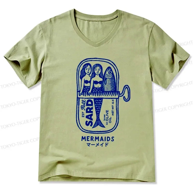 Japanese Vintage V-Neck T-Shirt