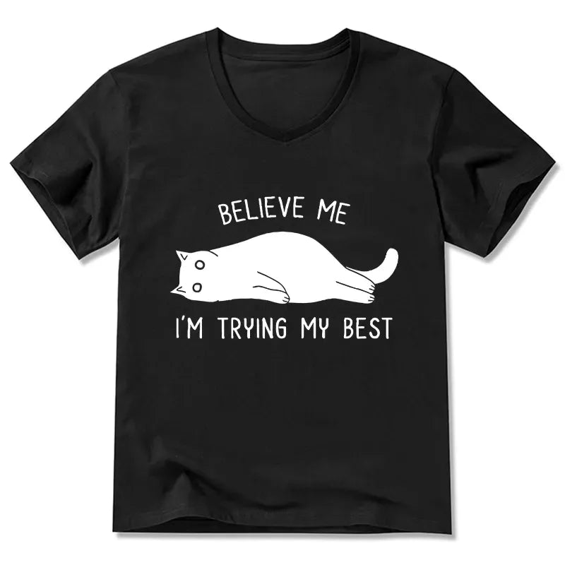 Funny Retro Japanese V-Neck T-Shirt on Sale