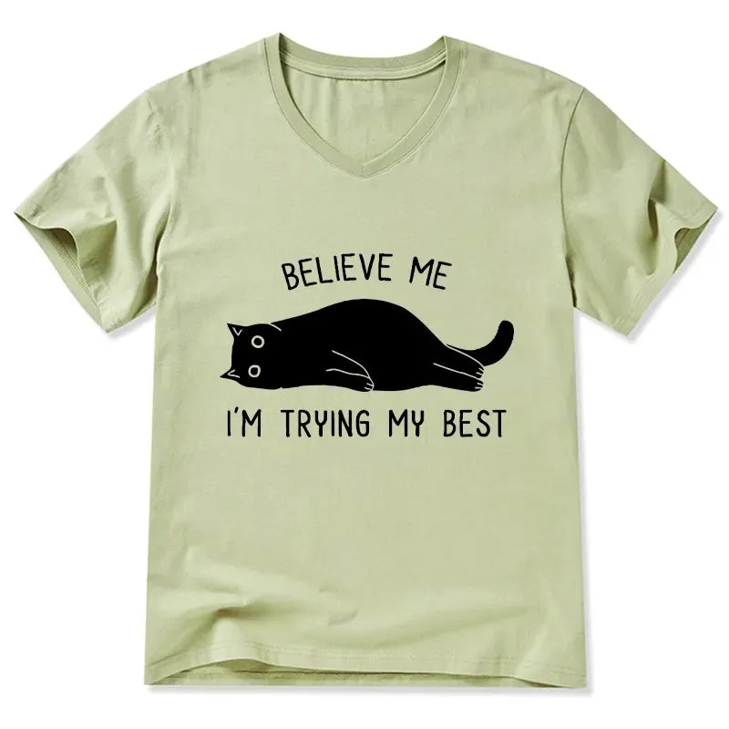 Funny Retro Japanese V-Neck T-Shirt on Sale