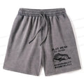 Kyoto-Lion Play Dead To Avoid Responsibility Washed Shorts