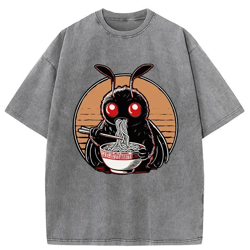 vintage Japanese ramen t-shirt for men