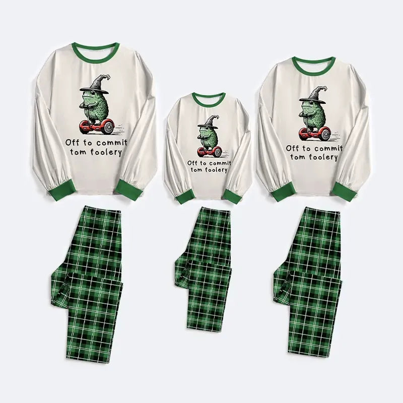 japanese frog family pajama sets