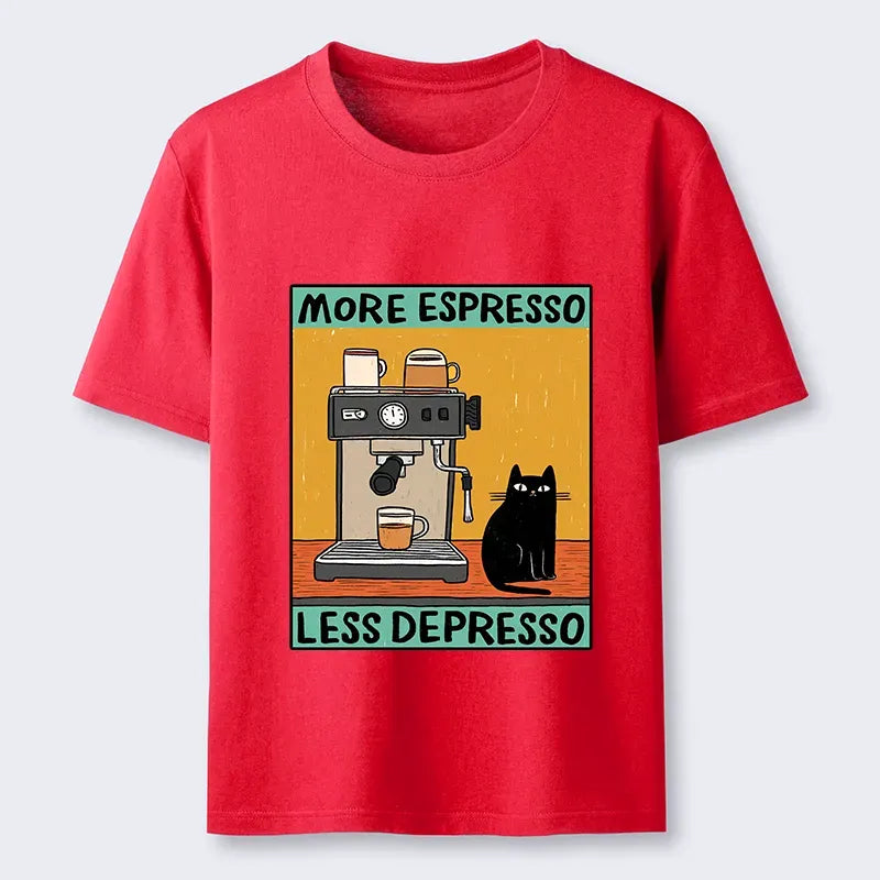 Kyoto-Lion cute cat classic t-shirt for daily wear