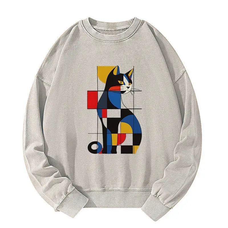 Kyoto Lion Vintage Sweatshirt for Daily Wear