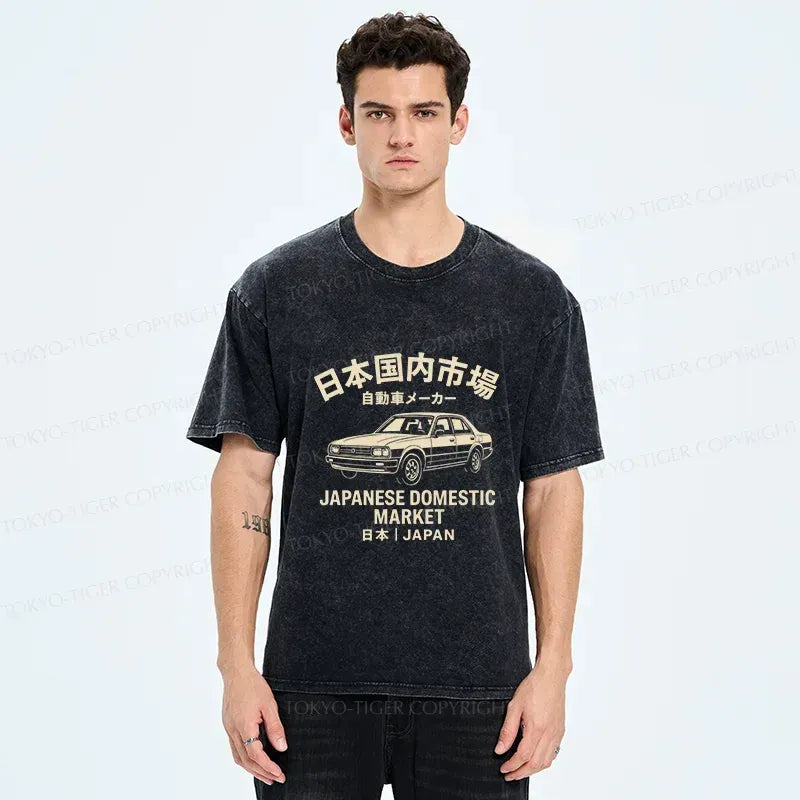 Kyoto Lion Japanese Automotive Market T-Shirt