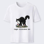 Kyoto-Lion Angry Tuxedo Cat Classic T-Shirt