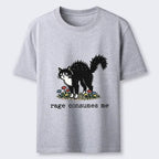 Vintage Tuxedo Cat Tee for Daily Wear