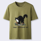 Vintage Tuxedo Cat Tee for Daily Wear