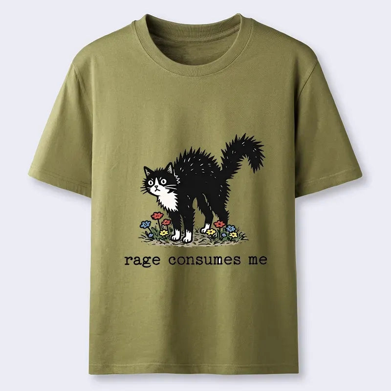 Vintage Tuxedo Cat Tee for Daily Wear