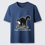 Kyoto-Lion Angry Tuxedo Cat Classic T-Shirt