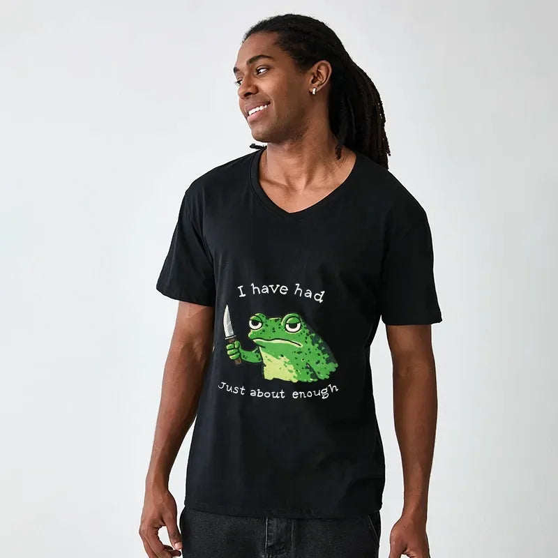 Impatient Frog Vintage T-Shirt for Gift