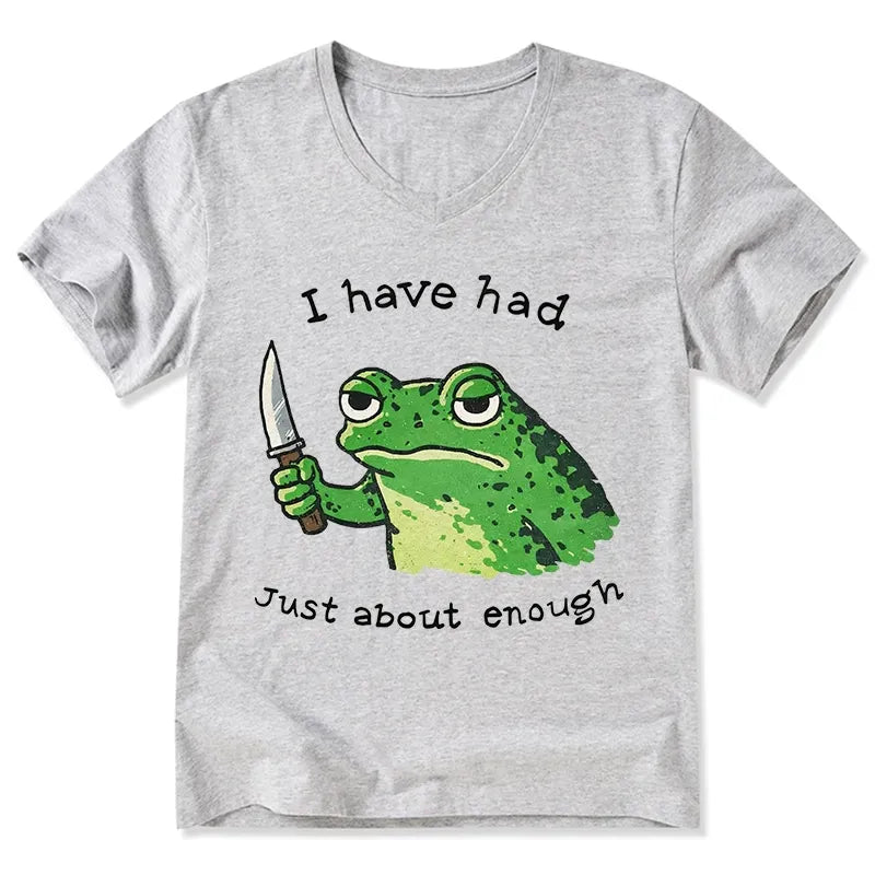 Impatient Frog Vintage T-Shirt for Gift